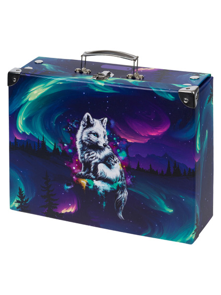 BAAGL  BAAGL Skladací školský kufrík Aurora s kovaním