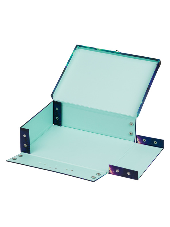 BAAGL  BAAGL Skladací školský kufrík Aurora s kovaním