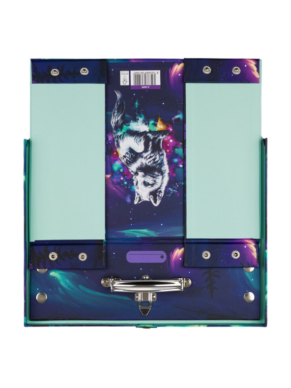 BAAGL  BAAGL Skladací školský kufrík Aurora s kovaním