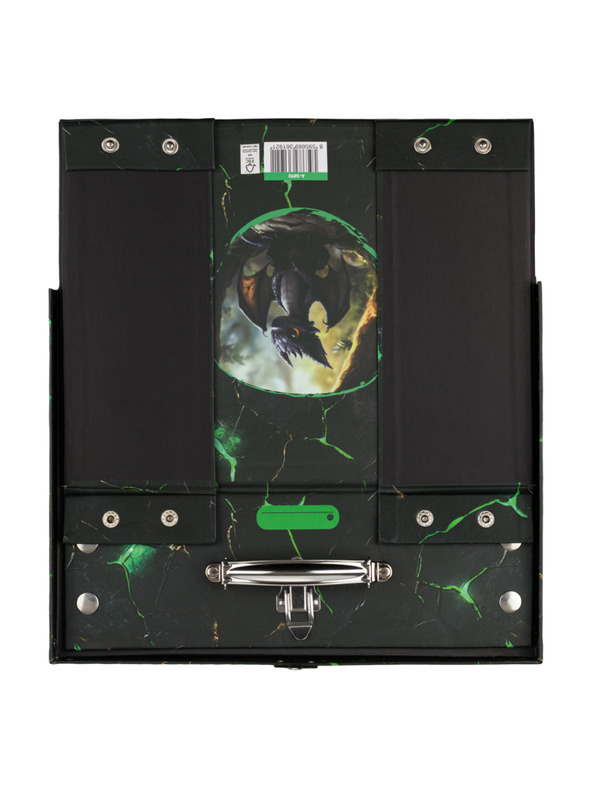 BAAGL  BAAGL Skladací školský kufrík Draci s kovaním