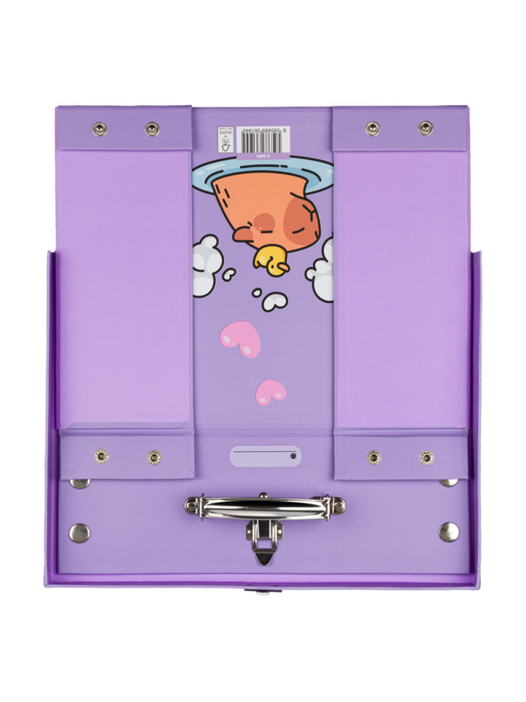 BAAGL  BAAGL Skladací školský kufrík Kapybara s kovaním