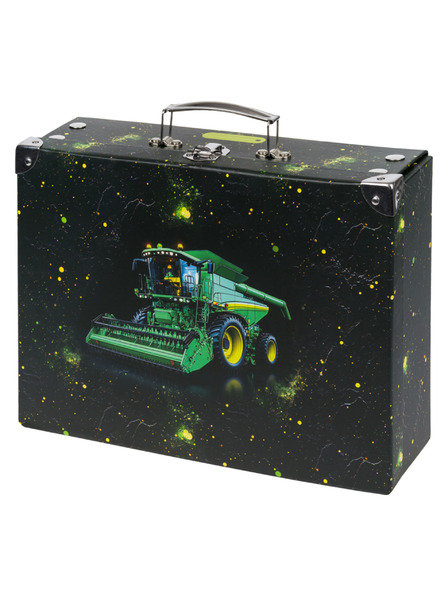 BAAGL  BAAGL Skladací školský kufrík Traktor s kovaním