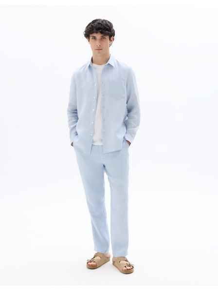 Celio Ľanové krátke nohavice Dolinusbm