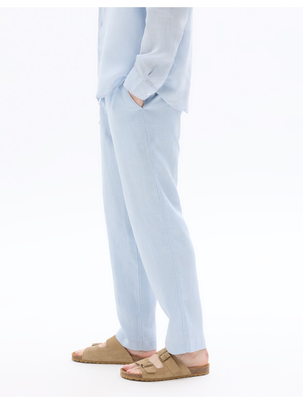 Celio Ľanové krátke nohavice Dolinusbm