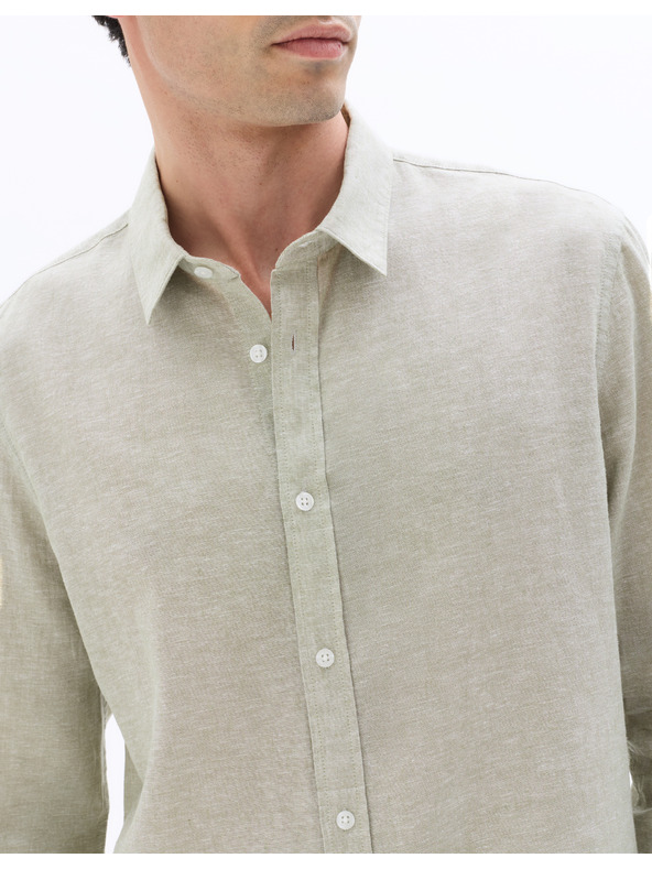 Celio Ľanová košeľa Nalinco