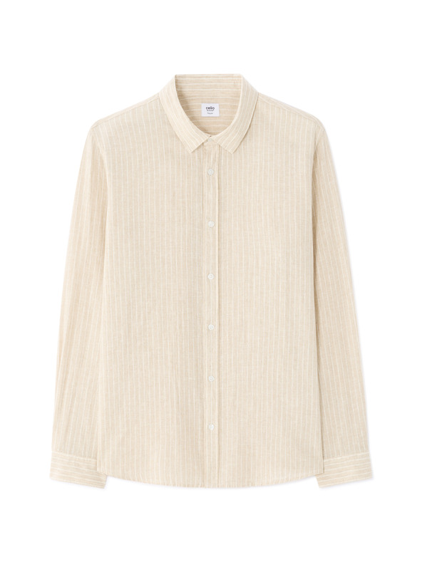 Celio Ľanová košeľa Nalinco