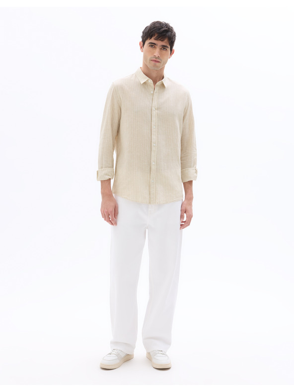 Celio Ľanová košeľa Nalinco