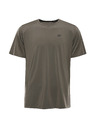 ALPINE PRO Pánske funkčné tričko s cool-dry ALPINE PRO BOND 3 stone gray