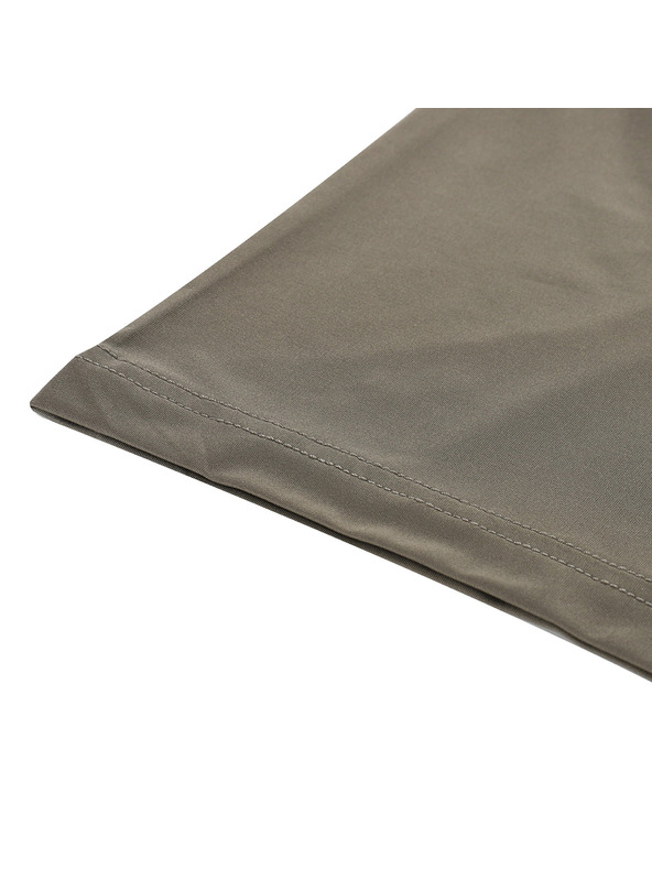 ALPINE PRO Pánske funkčné tričko s cool-dry ALPINE PRO BOND 3 stone gray