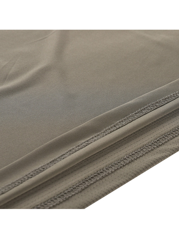 ALPINE PRO Pánske funkčné tričko s cool-dry ALPINE PRO BOND 3 stone gray