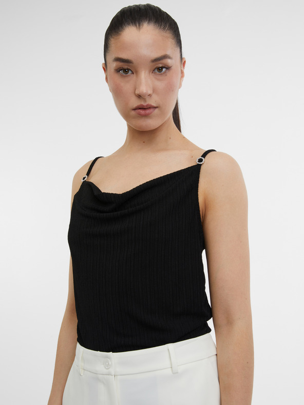 Orsay Čierne dámske tielko ORSAY