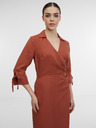 Orsay Hnedé dámske zavinovacie šaty ORSAY