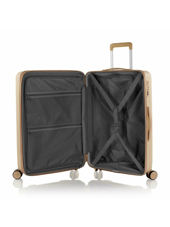 Heys Svetlohnedý cestovný kufor Heys Pastel M