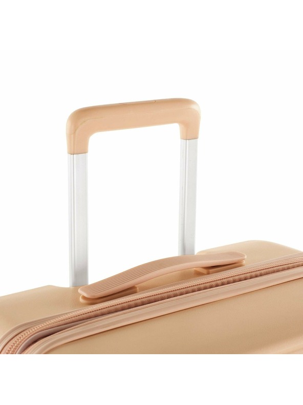 Heys Svetlohnedý cestovný kufor Heys Pastel M