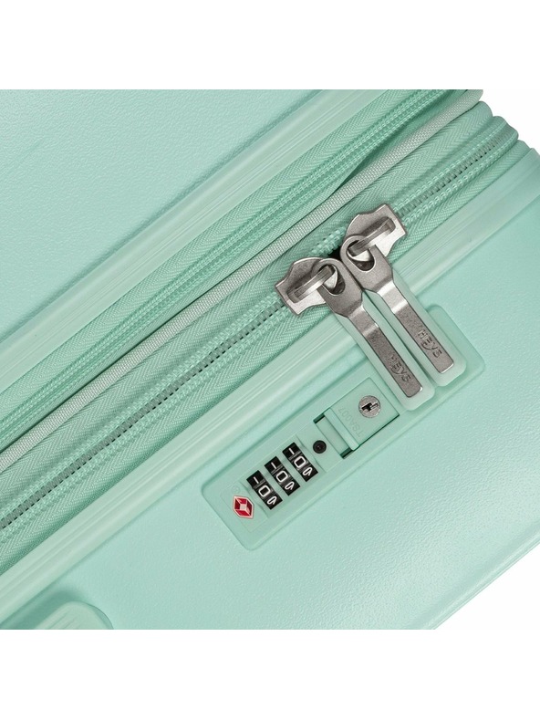 Heys Svetlozelený cestovný kufor Heys Pastel L Mint