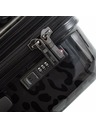 Heys Cestovný kufor Heys Black Patterned Black Leopard L