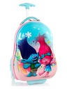 Heys Modrý kufor Heys Kids Trolls Turquoise
