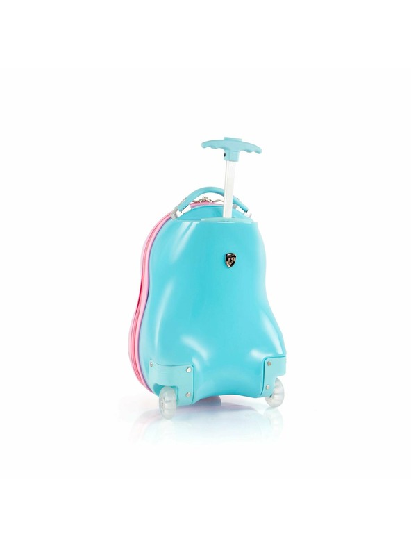 Heys Modrý kufor Heys Kids Trolls Turquoise