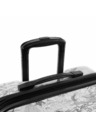 Heys Čiernobiely vzorovaný cestovný kufor Heys Journey 3G M Čiernobiela mapa