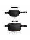 Heys Čierna ľadvinka Heys Puffer Mini Waist Bag