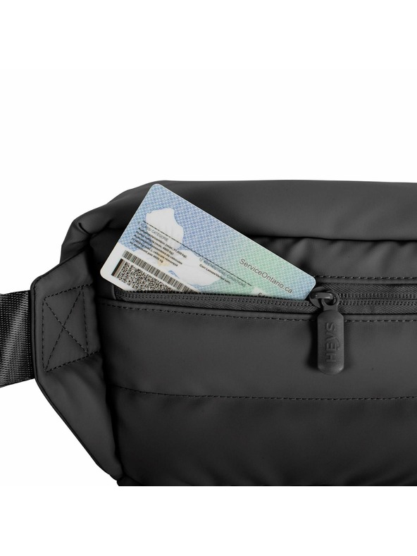 Heys Čierna ľadvinka Heys Puffer Mini Waist Bag