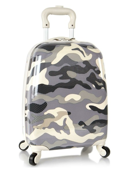 Heys Heys Kids 4w Grey Camo Patterned Kufrík
