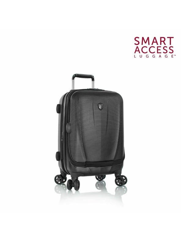 Heys Čierny cestovný kufor Heys Vantage Smart Luggage S