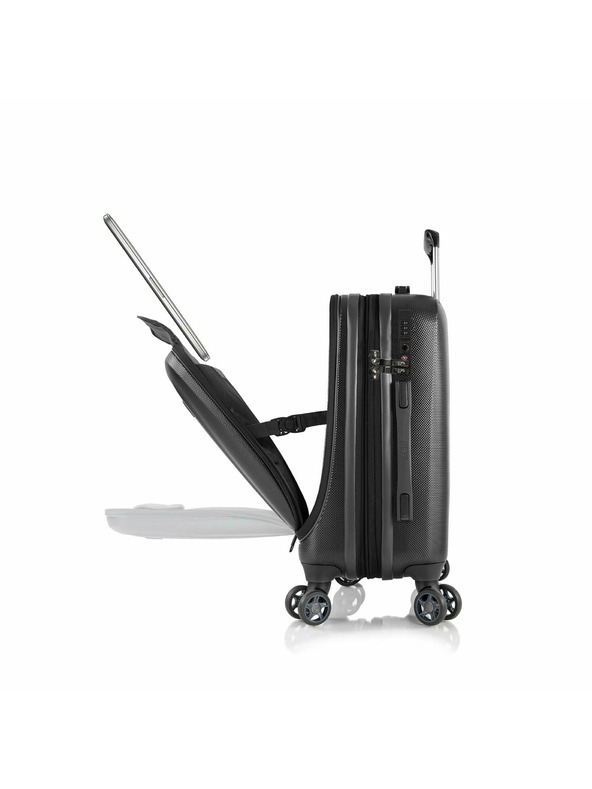 Heys Čierny cestovný kufor Heys Vantage Smart Luggage S