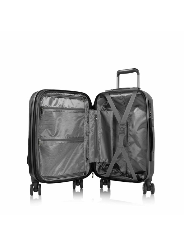 Heys Čierny cestovný kufor Heys Vantage Smart Luggage S