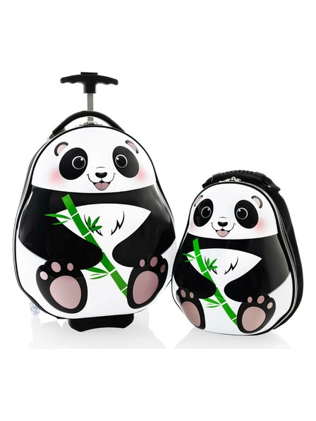 Heys Detský kufor Heys Travel Tots Panda – set batohu a kufra