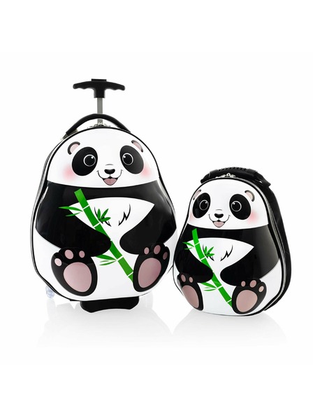 Heys Detský kufor Heys Travel Tots Panda – set batohu a kufra
