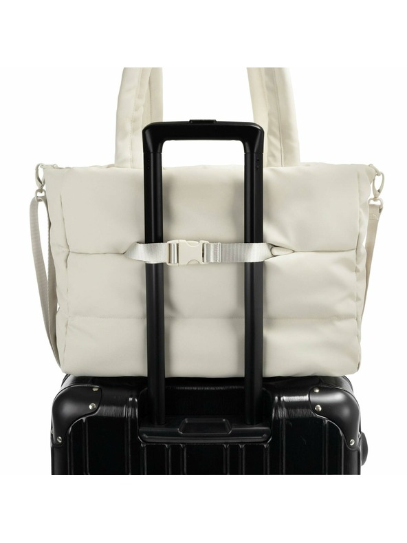 Heys Taška Heys Puffer Travel Tote Off White