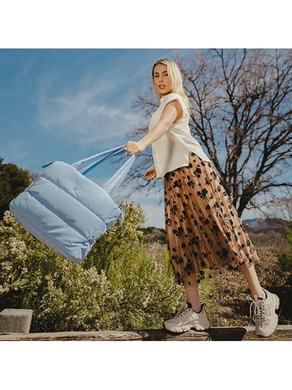 Heys Taška Heys Puffer Tote Bag Light Blue