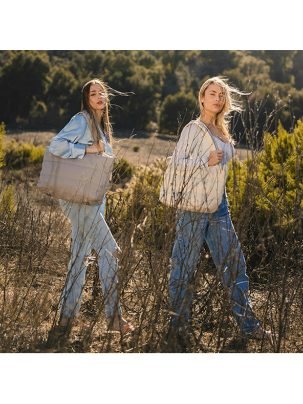 Heys Taška Heys Puffer Tote Bag Off White