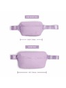 Heys Ľadvinka Heys Puffer Waist Bag Lavender