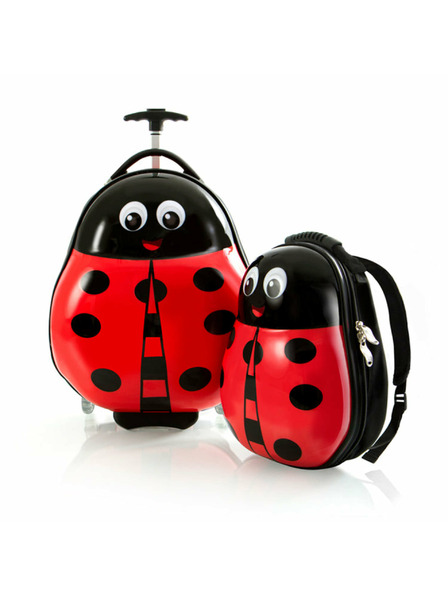 Heys Detský kufor Heys Travel Tots Lady Bug – sada batoh a kufor