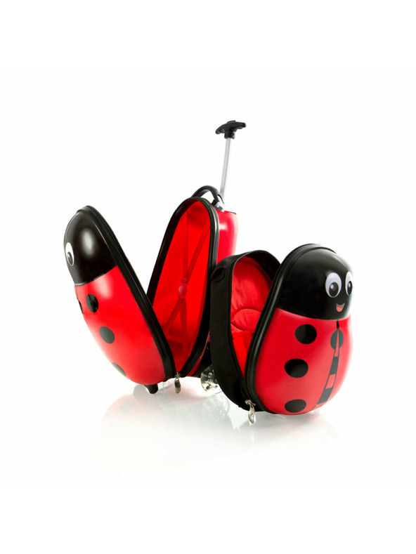 Heys Detský kufor Heys Travel Tots Lady Bug – sada batoh a kufor