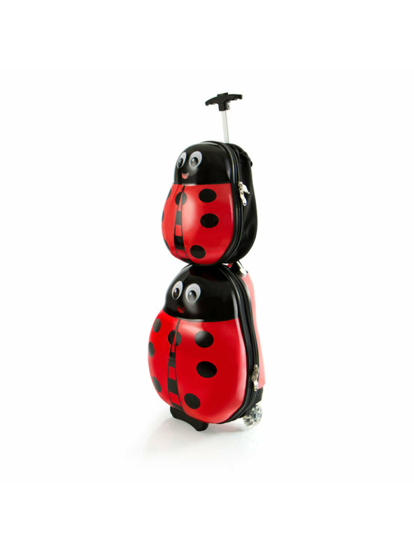 Heys Detský kufor Heys Travel Tots Lady Bug – sada batoh a kufor