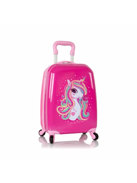 Heys Detský kufor Heys Kids 4w Unicorn Rose