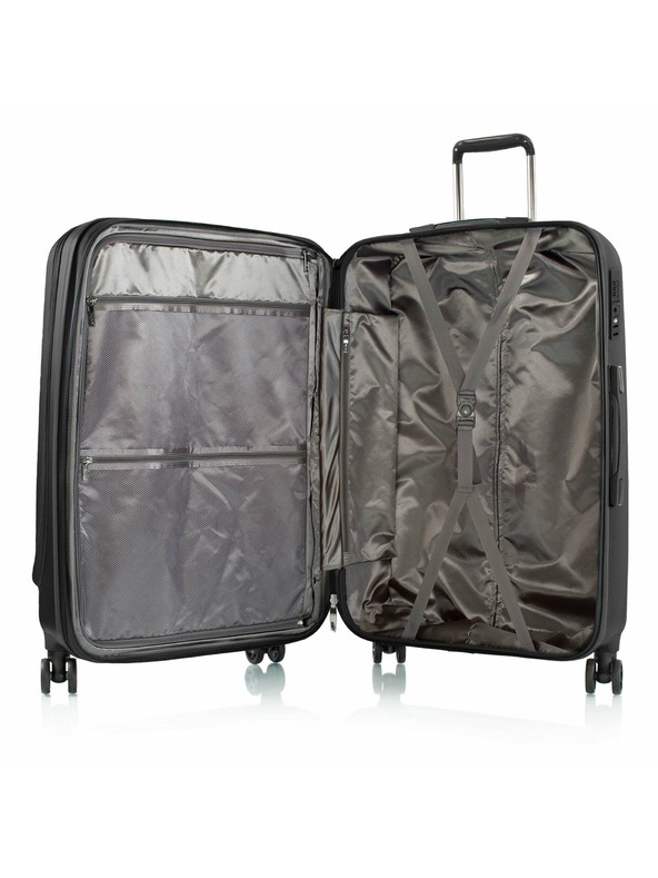 Heys Cestovný kufor Heys Vantage Smart Luggage L Black