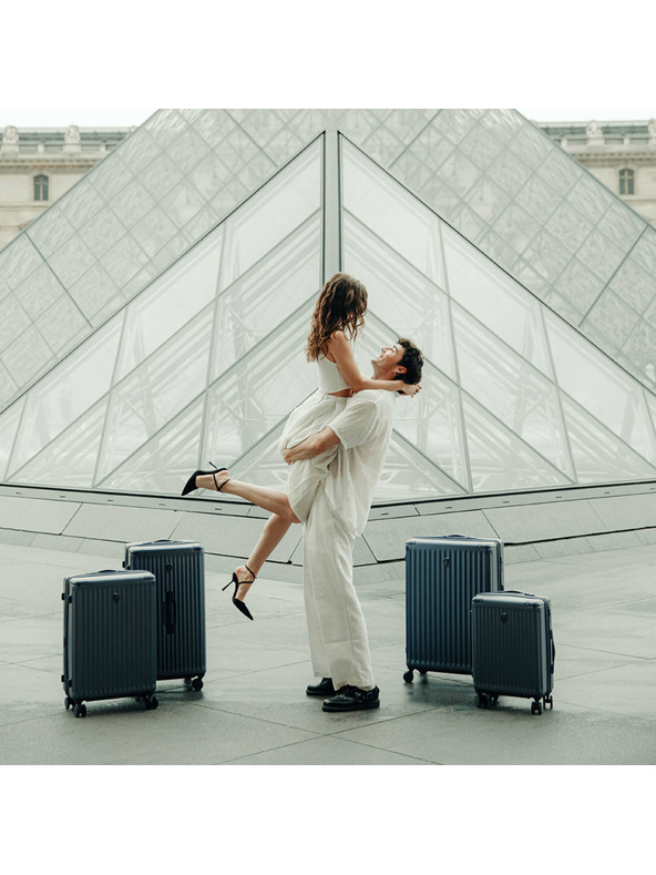 Heys Cestovný kufor Heys Luxe L Rose Gold