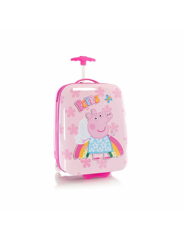 Heys Detský kufor Heys Kids Peppa Pig 4 Pink