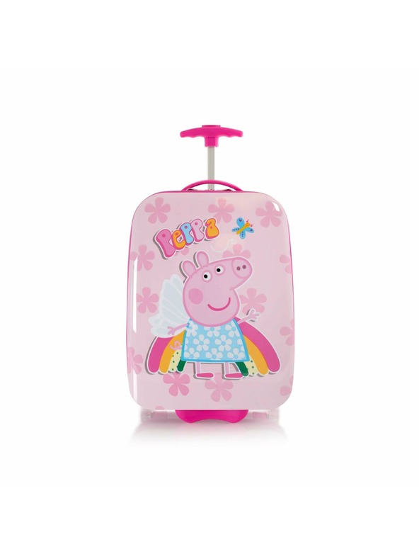 Heys Detský kufor Heys Kids Peppa Pig 4 Pink