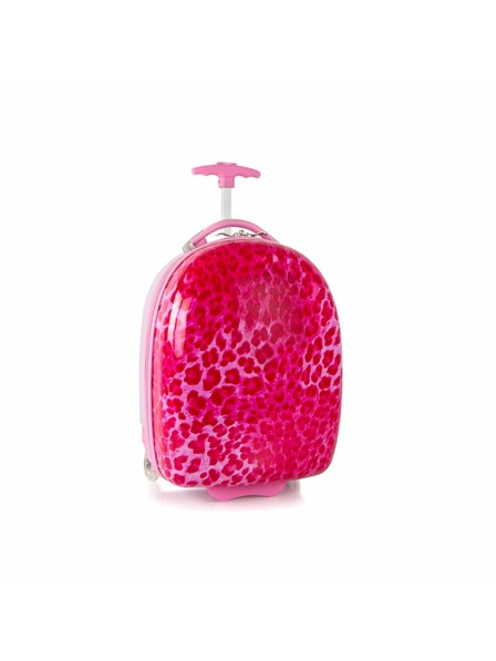 Heys Detský kufor Heys Kids Pink Leopard