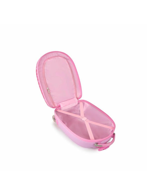 Heys Detský kufor Heys Kids Pink Leopard