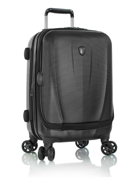 Heys Sada cestovných kufrov Heys Vantage Smart Luggage S,M,L Black – sada 3 kufrov