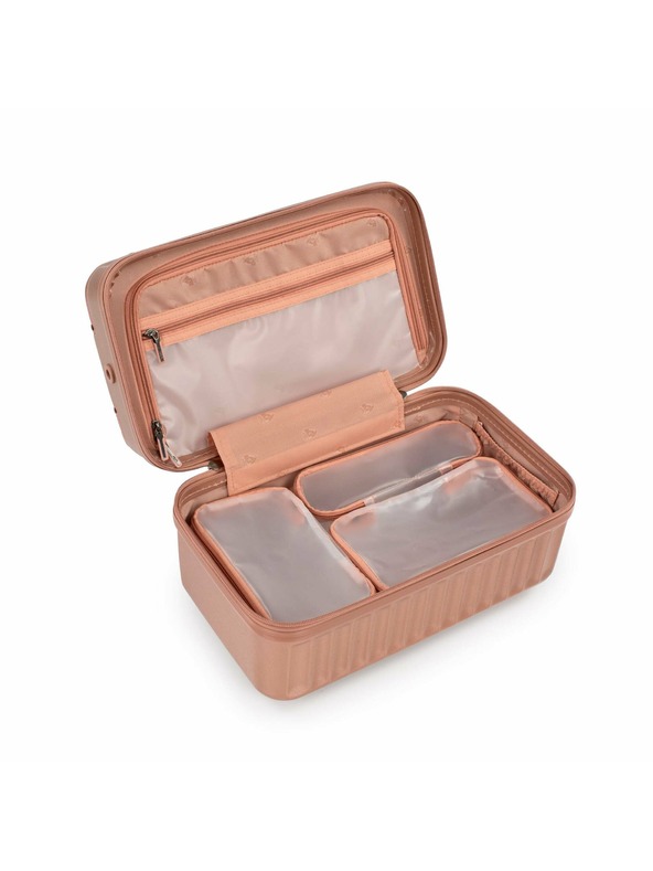Heys Kozmetický kufrík Heys Luxe Beauty Case Rose Gold