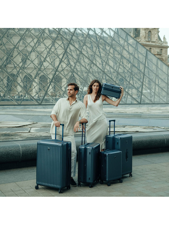 Heys Kozmetický kufrík Heys Luxe Beauty Case Silver