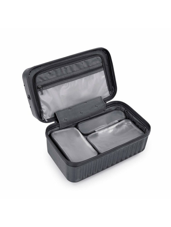 Heys Kozmetický kufrík Heys Luxe Beauty Case Gunmetal