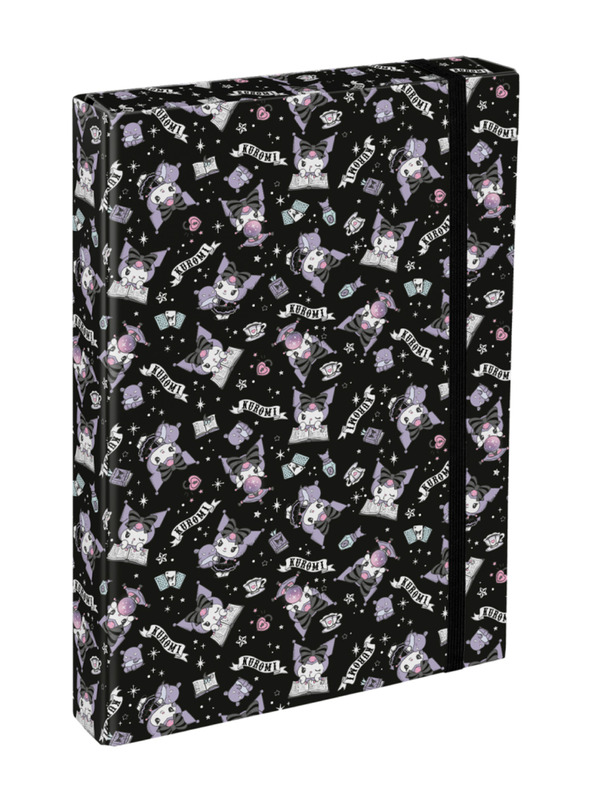 BAAGL  BAAGL Obaly na školné zošity A4 Jumbo Kuromi Black